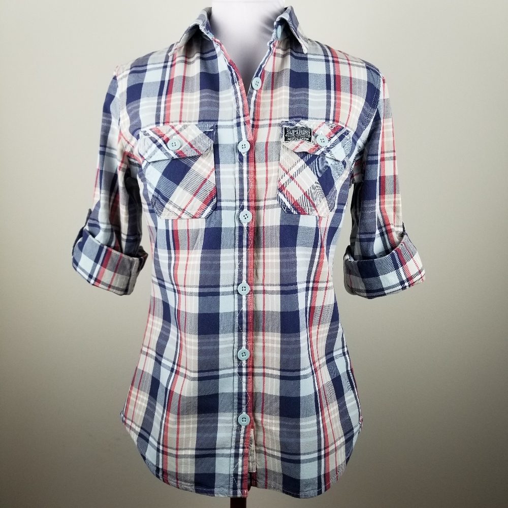 Superdry Flannel Button Down-M